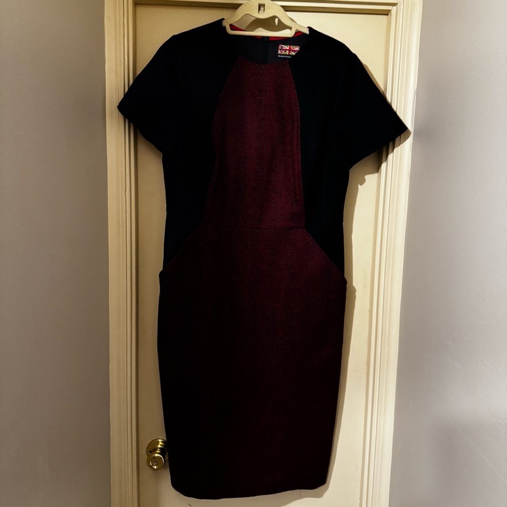 Boden Tweed Midi Dress US12L